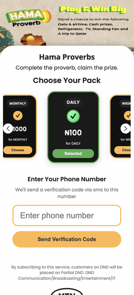 NG Hama Proverb Mfilter 2ClickFlow MTN , Wifi Nigeria 1